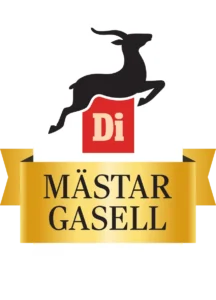 DI mästargasell märke