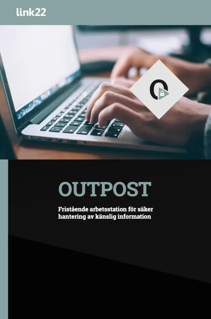 outpost broschyr