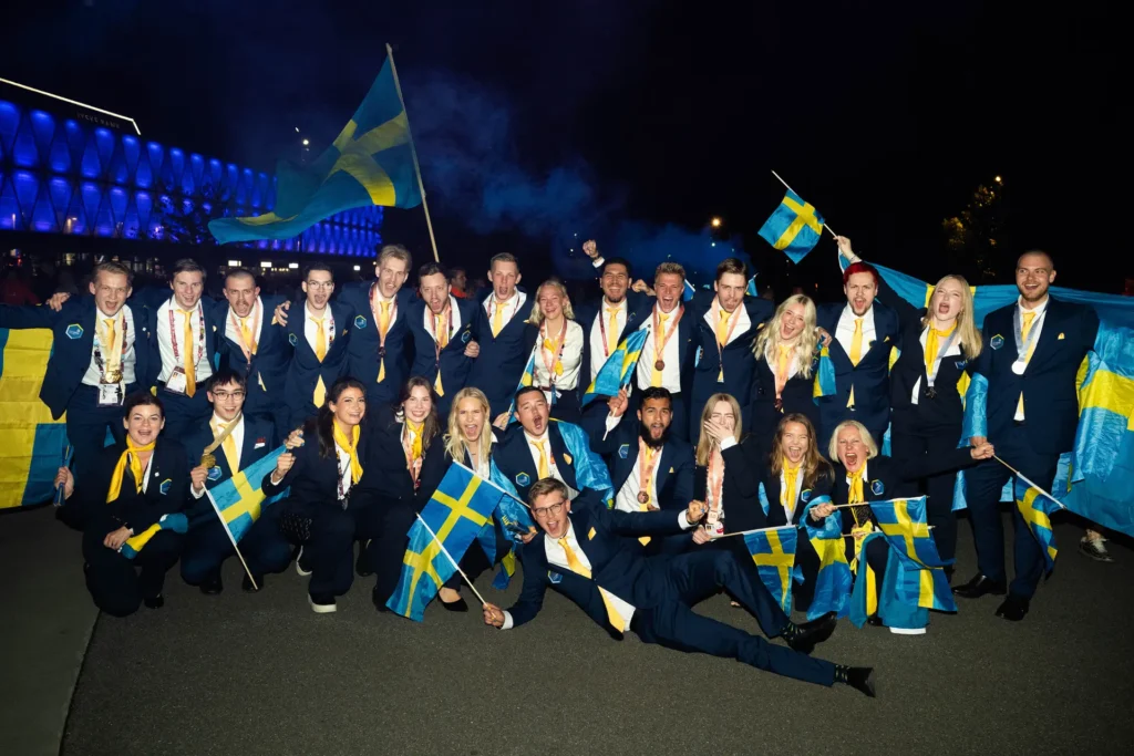svenskalaget på euroskills