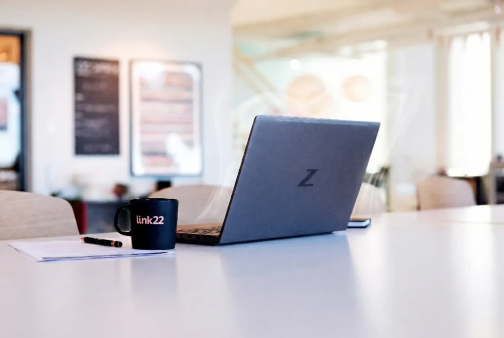 en link22 laptop tempest säker